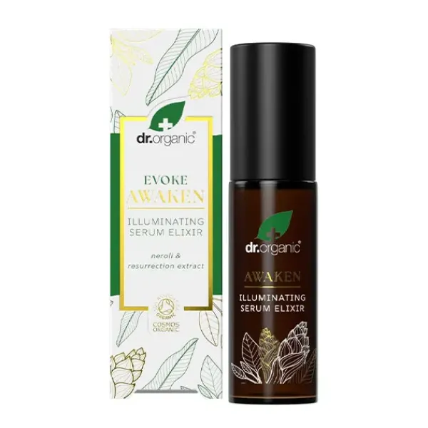 New DR. ORGANIC Evoke Awaken Illuminating Serum Elixir