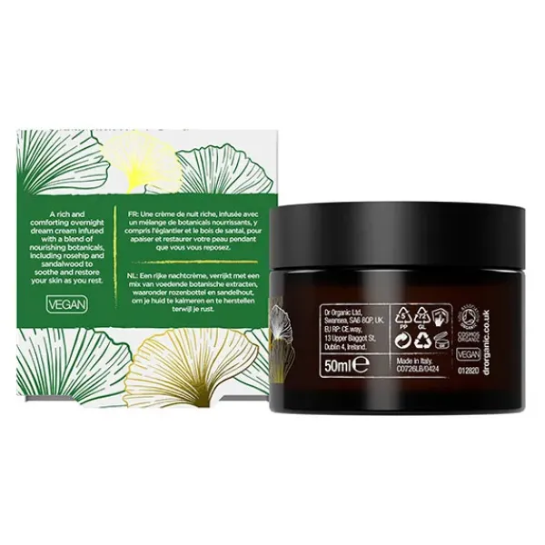 Clearance DR. ORGANIC Evoke Tranquility Moisture Renewal Night Cream