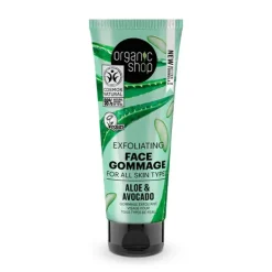 Outlet ORGANIC SHOP Exfoliating Face Gommage Aloe & Avocado