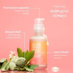 Best FRESHLY COSMETICS Exfoliating Rose Facial Cleanser