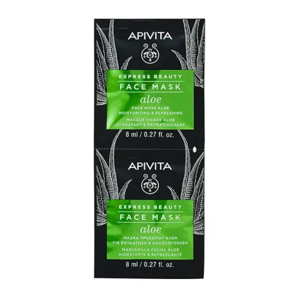 Clearance APIVITA Express Beauty Mascarilla Aloe Vera