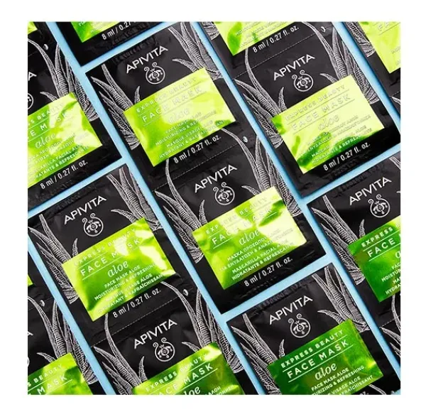 Clearance APIVITA Express Beauty Mascarilla Aloe Vera