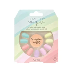 False Nails - Almond, Springtime Pastels*LOVE THY MAKE-UP Discount