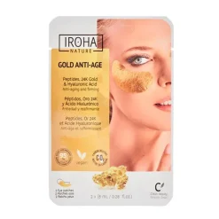 Online IROHA NATURE Foil Tissue Patches Extra Firming Eyes