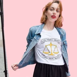 Future's Bright Equal Rights T-Shirt*QUEENDOM Hot