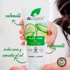 Discount DR. ORGANIC Gel calmante natural con pepino y Aloe Vera