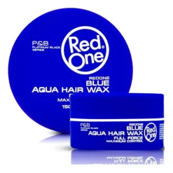 New RED ONE Gel Cera Aqua Hair Wax Blue