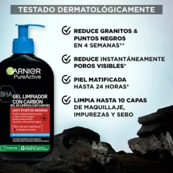 Gel Limpiador Con Carbón*GARNIER Discount
