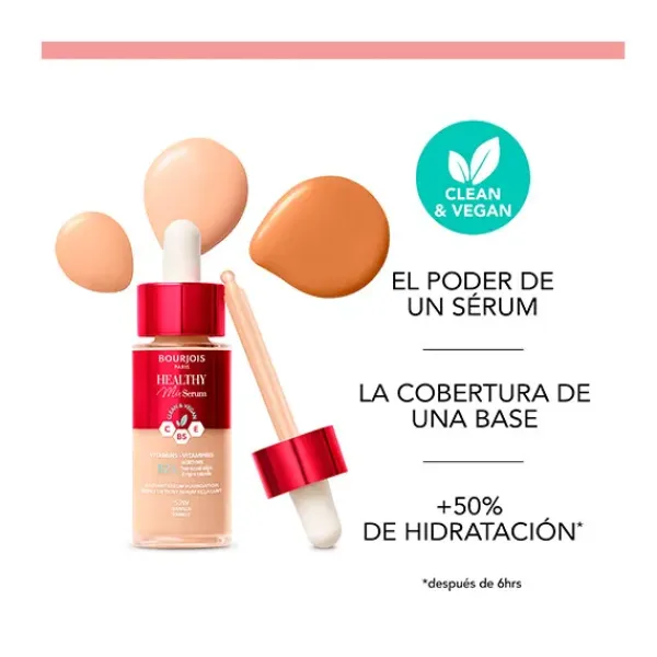 Hot Healthy Mix Serum Foundation Bases De Maquillaje