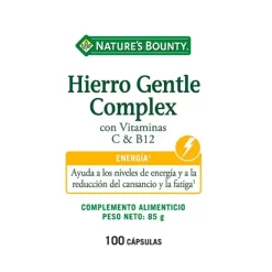 Outlet NATURE'S BOUNTY Hierro Gentle Complex