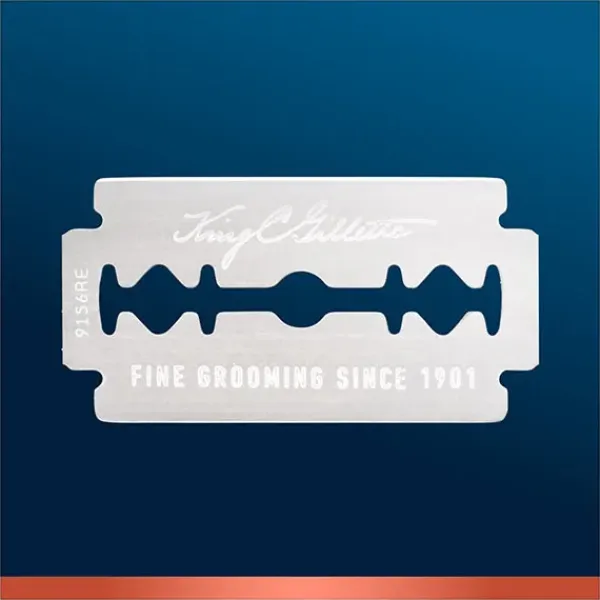 Online KING C GILLETTE Hojas De Afeitar De Doble Filo
