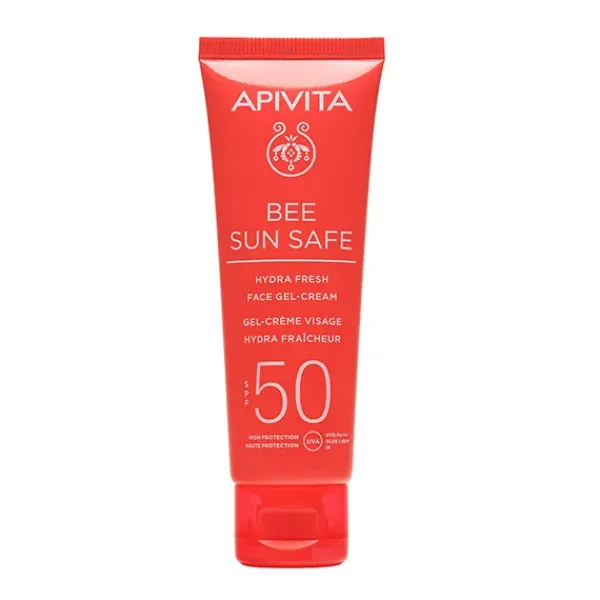 New APIVITA Hydra Fresh Gel-Crema Spf50