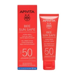 New APIVITA Hydra Fresh Gel-Crema Spf50
