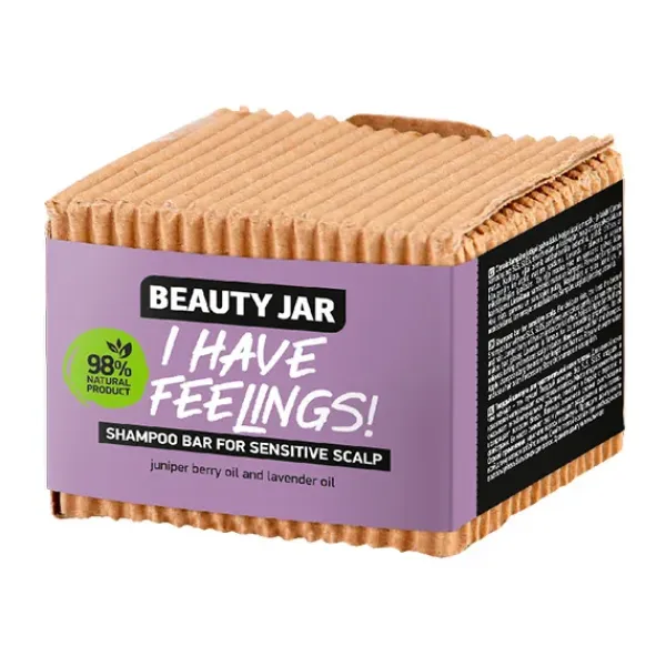 New BEAUTY JAR I Have Feelings! Solid Shampoo