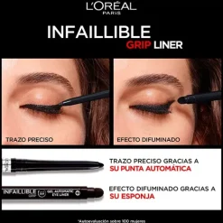Clearance Infalible Grip Gel Automatic Eyeliner Delineadores De Ojos