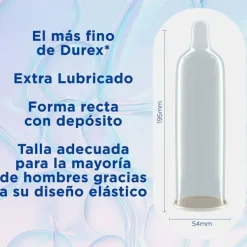 Outlet DUREX Invisible Extra Lubricado