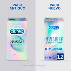 Outlet DUREX Invisible Extra Lubricado