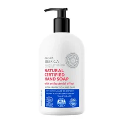 Hot NATURA SIBERICA Jabón de manos Natural Certificado Efecto Higienizante