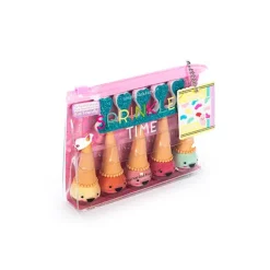 TRI-COASTAL Kids Transitional Ice Cream Nail Set