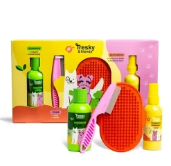 New TRESKY & FRIENDS Kit Limpieza Mascota