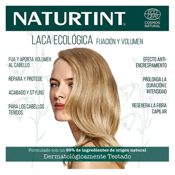 Hot NATURTINT Laca Fijación & Volumen