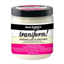 New AUNT JACKIES Leave In Acondicionador Transform