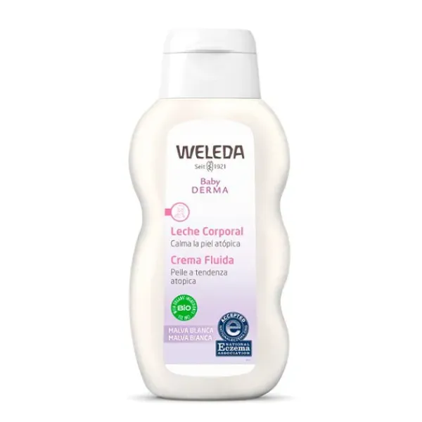 New WELEDA Leche Corporal De Malva Blanca