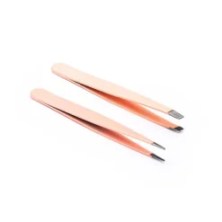 TRI-COASTAL Leopard Set Tweezer Duo