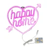 Lámpara Neon Happy Home*MR WONDERFUL Outlet