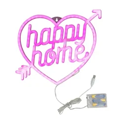 Lámpara Neon Happy Home*MR WONDERFUL Outlet