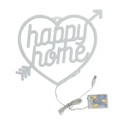 Lámpara Neon Happy Home*MR WONDERFUL Outlet