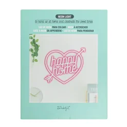 Lámpara Neon Happy Home*MR WONDERFUL Outlet
