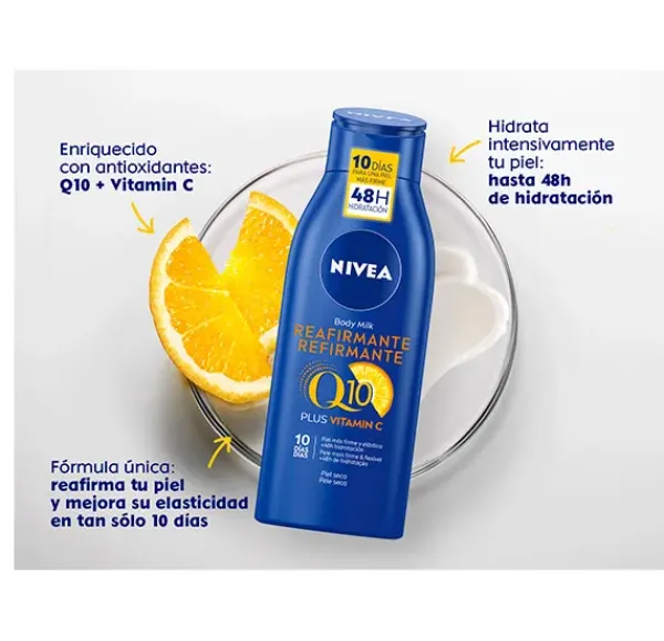 Loción Corporal Q10 Reafirmante*NIVEA