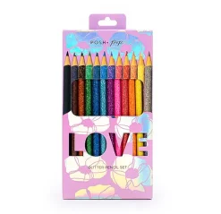 Discount TRI-COASTAL Love Glitter Pencil Set