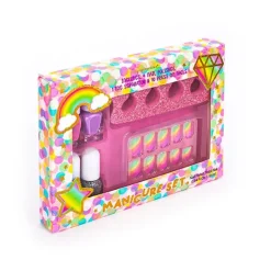 Hot Magical Unicorn Manicure Set- 4 Nail+Separ+Stic Estuches Y Sets