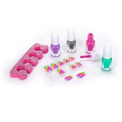 Hot Magical Unicorn Manicure Set- 4 Nail+Separ+Stic Estuches Y Sets