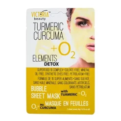 Hot Mascarilla Burbujas Curcuma Mascarillas