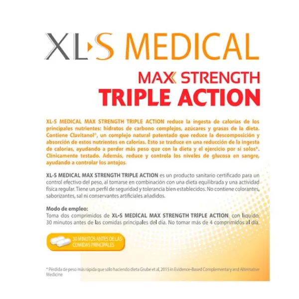 XLS Max Strength Comprimidos