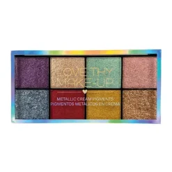 New LOVE THY MAKE-UP Metallic Cream Pigments Palette