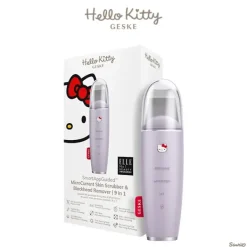 MicroCurrent Skin Scrubber & Blackhead Remover 9 in 1 Hello Kitty*GESKE Discount