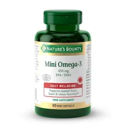 New NATURE'S BOUNTY Mini Omega-3