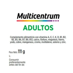 Discount MULTICENTRUM Para Adultos