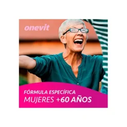 New ONEVIT Multivitamínico Mujer 60+