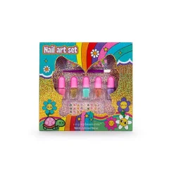 Online Nail Art Set, Glitter Substrate Estuches Y Sets