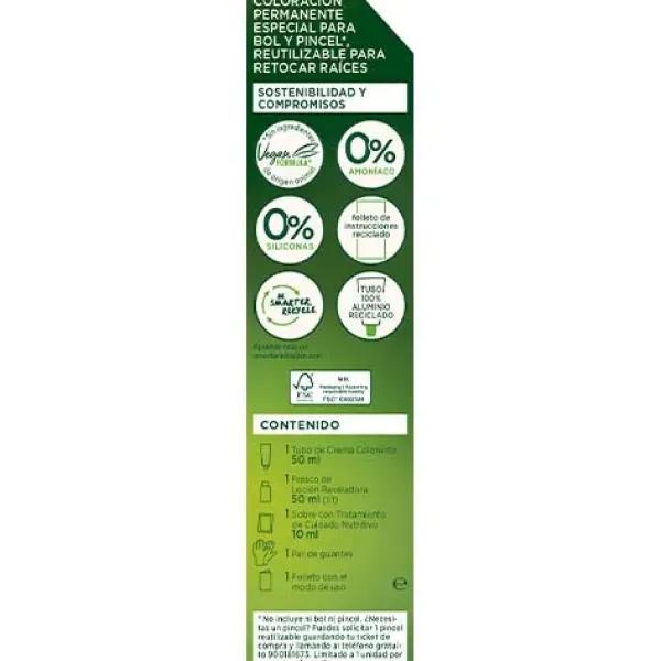 Hot PALETTE NATURALS Naturals Coloración Permanente