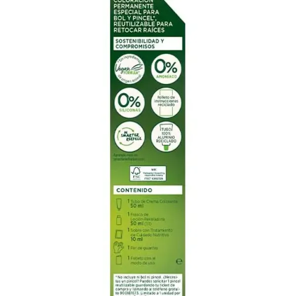 Hot PALETTE NATURALS Naturals Coloración Permanente