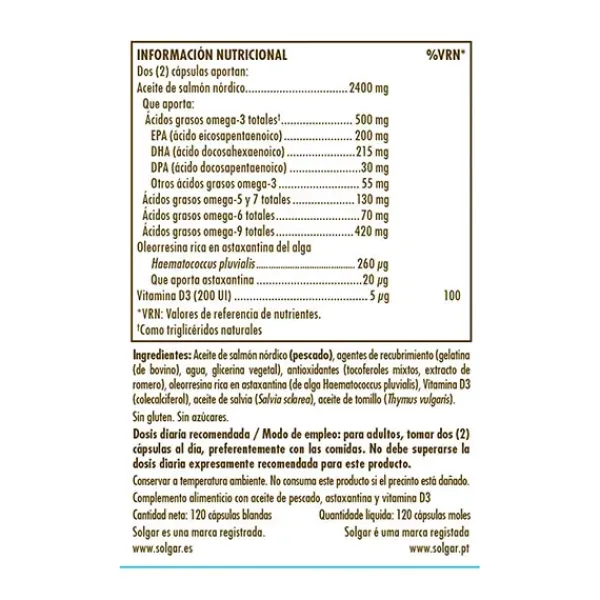 Online Omega Salmon Oil Complementos Alimenticios