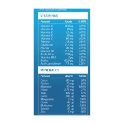 Hot Multivitaminico Hombre 45Caps Vegetales Complementos Alimenticios