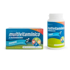 Hot Multivitaminico Hombre 45Caps Vegetales Complementos Alimenticios