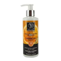 Online VELVET Organic Orange & Amaranth With Argan Oil Cleansing Milk